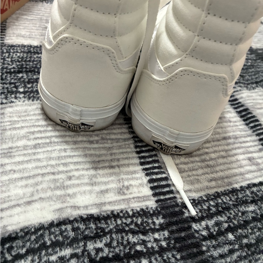Vans White High-Tops - Picture 4 of 6